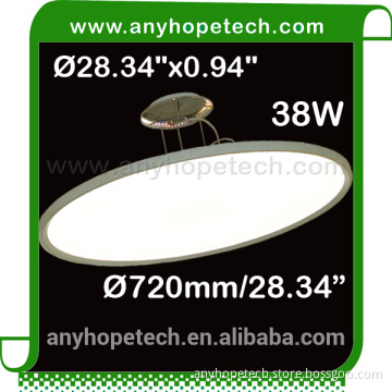 Good quality best price DC24V indoor 38w 720mm round led panel light